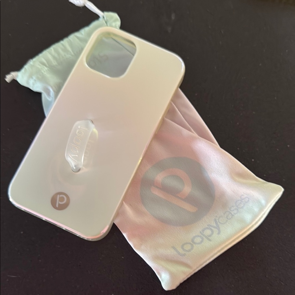 Loopy Case White Minimalist iPhone Case